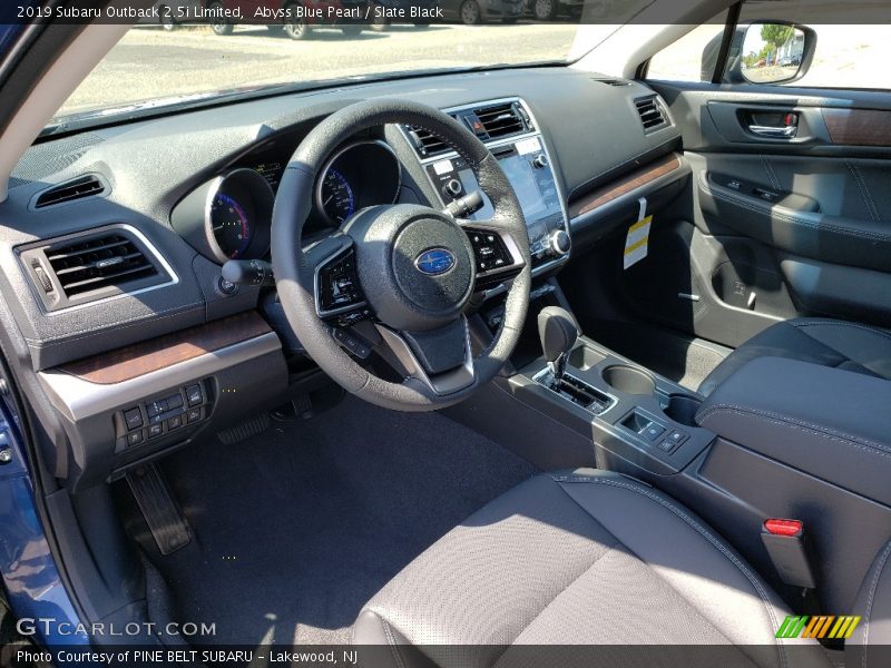 Abyss Blue Pearl / Slate Black 2019 Subaru Outback 2.5i Limited