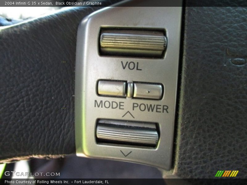 Black Obsidian / Graphite 2004 Infiniti G 35 x Sedan