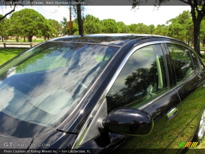 Black Obsidian / Graphite 2004 Infiniti G 35 x Sedan