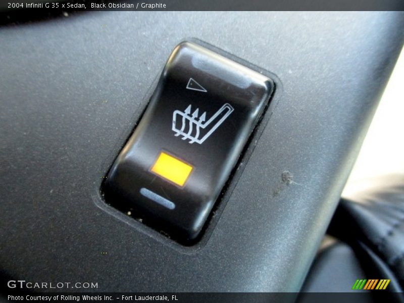 Black Obsidian / Graphite 2004 Infiniti G 35 x Sedan