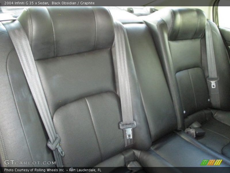 Black Obsidian / Graphite 2004 Infiniti G 35 x Sedan