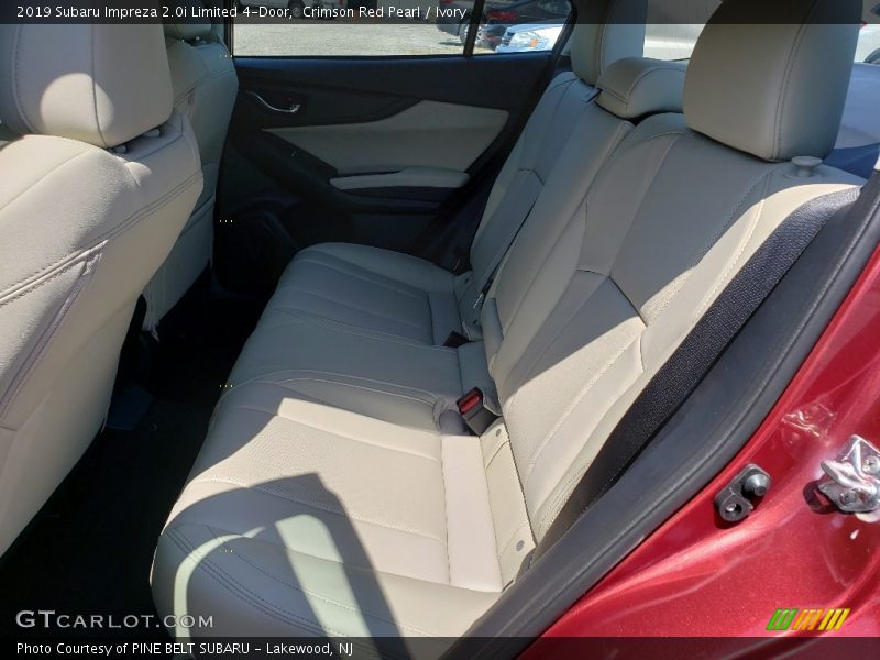 Crimson Red Pearl / Ivory 2019 Subaru Impreza 2.0i Limited 4-Door
