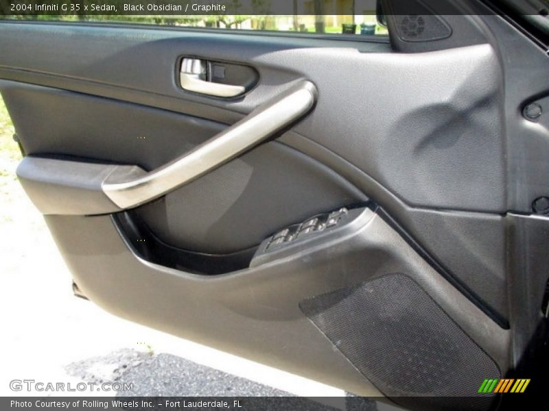 Black Obsidian / Graphite 2004 Infiniti G 35 x Sedan