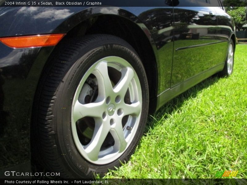 Black Obsidian / Graphite 2004 Infiniti G 35 x Sedan