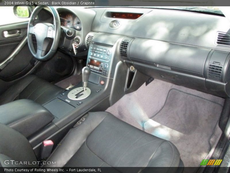 Black Obsidian / Graphite 2004 Infiniti G 35 x Sedan