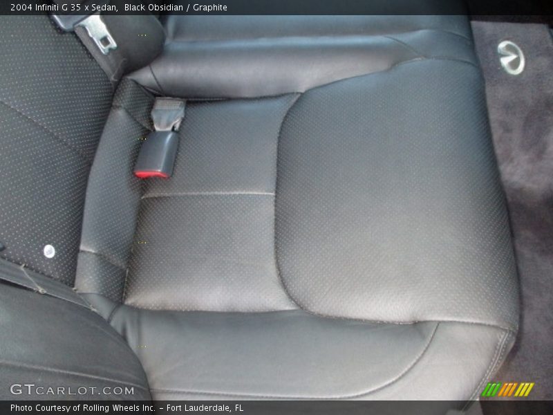 Black Obsidian / Graphite 2004 Infiniti G 35 x Sedan