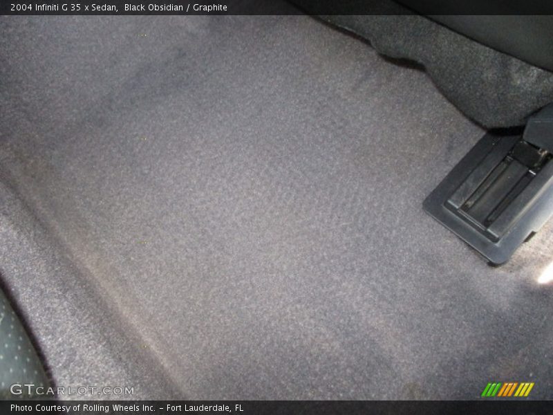 Black Obsidian / Graphite 2004 Infiniti G 35 x Sedan