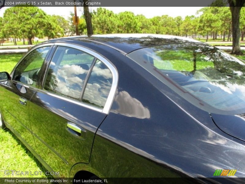 Black Obsidian / Graphite 2004 Infiniti G 35 x Sedan