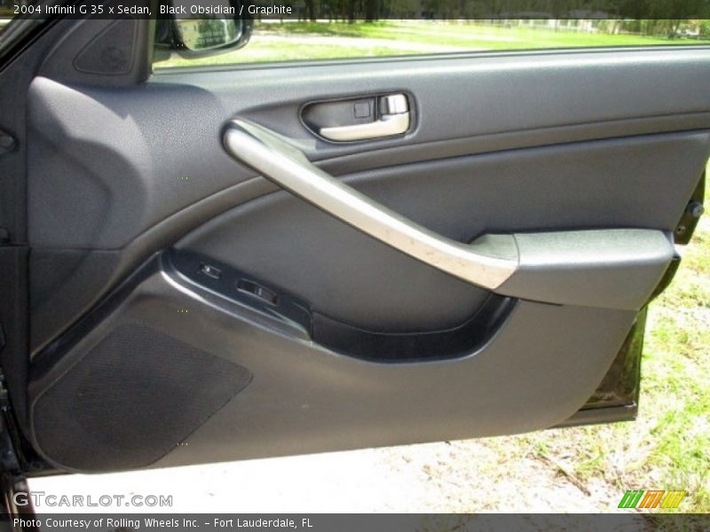 Black Obsidian / Graphite 2004 Infiniti G 35 x Sedan