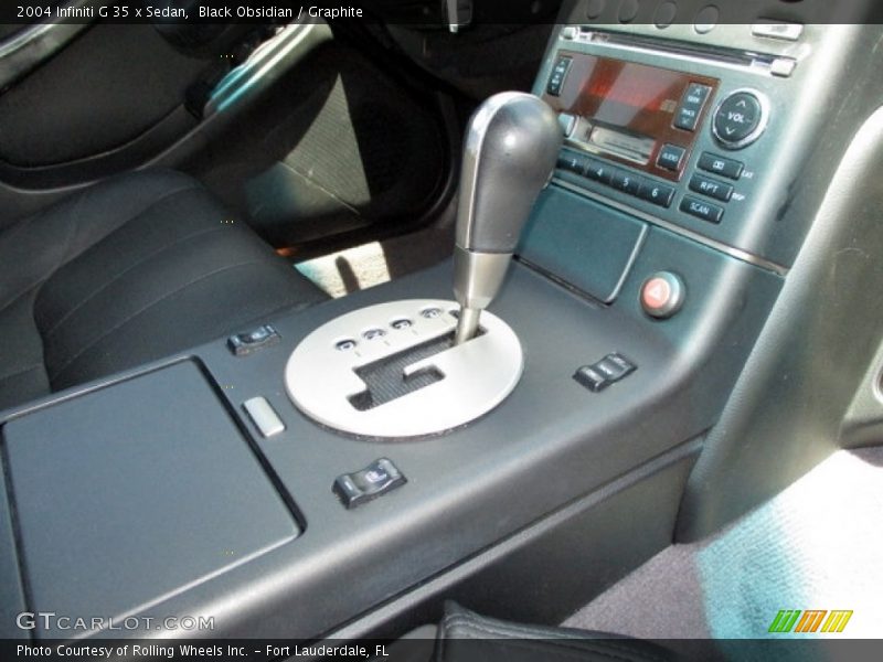 Black Obsidian / Graphite 2004 Infiniti G 35 x Sedan