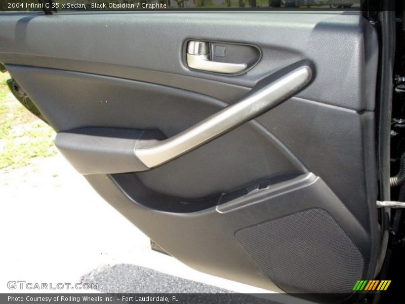 Black Obsidian / Graphite 2004 Infiniti G 35 x Sedan