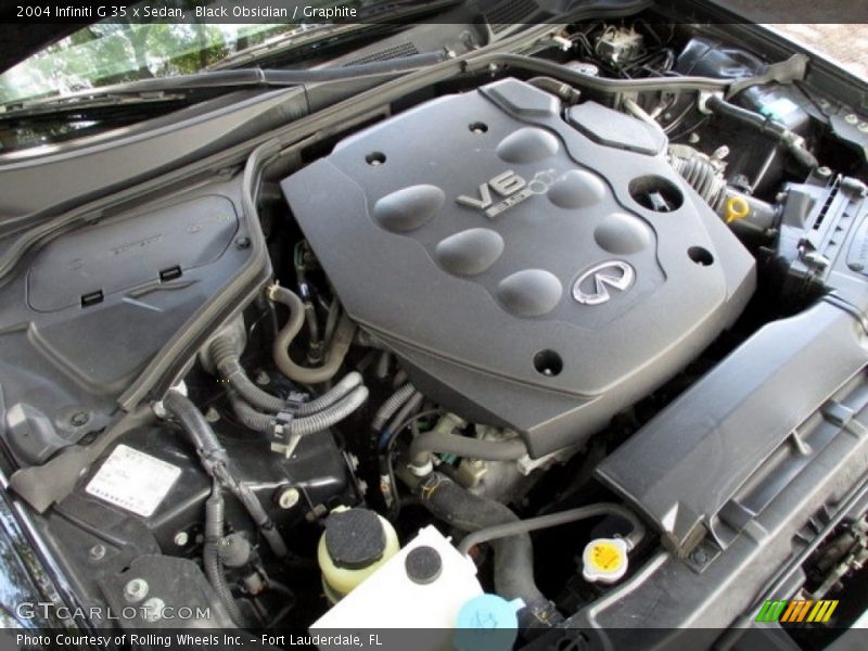 Black Obsidian / Graphite 2004 Infiniti G 35 x Sedan