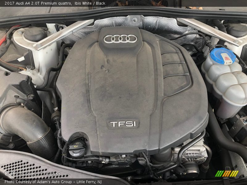 Ibis White / Black 2017 Audi A4 2.0T Premium quattro