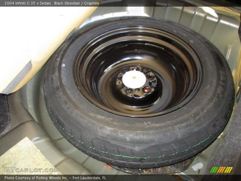 Black Obsidian / Graphite 2004 Infiniti G 35 x Sedan