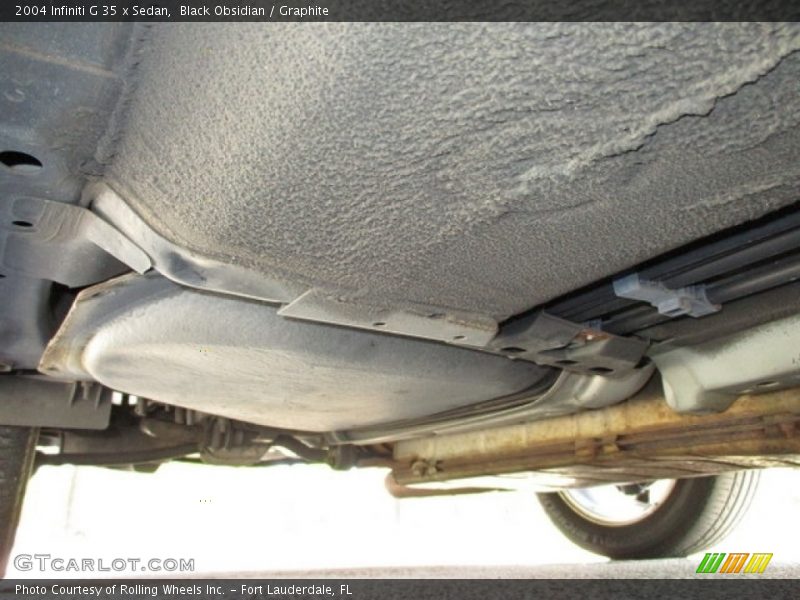 Black Obsidian / Graphite 2004 Infiniti G 35 x Sedan