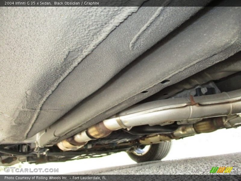 Black Obsidian / Graphite 2004 Infiniti G 35 x Sedan