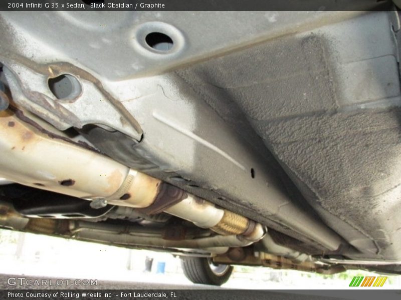 Black Obsidian / Graphite 2004 Infiniti G 35 x Sedan