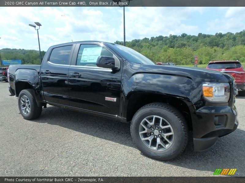 Onyx Black / Jet Black 2020 GMC Canyon All Terrain Crew Cab 4WD