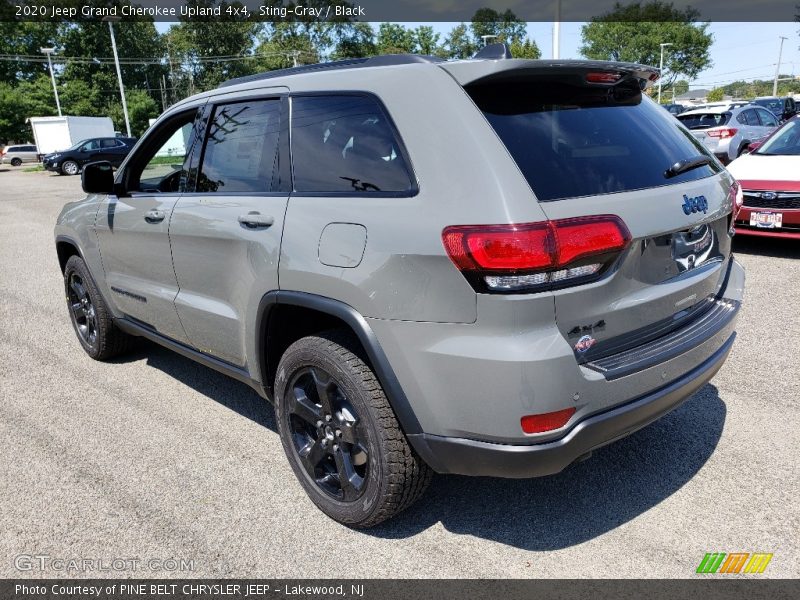 Sting-Gray / Black 2020 Jeep Grand Cherokee Upland 4x4