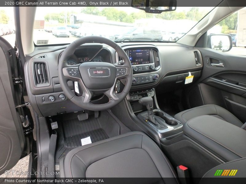 Onyx Black / Jet Black 2020 GMC Canyon All Terrain Crew Cab 4WD