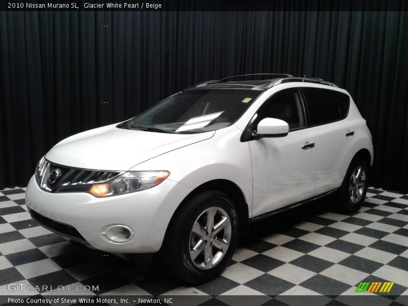 Glacier White Pearl / Beige 2010 Nissan Murano SL