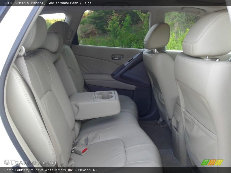 Glacier White Pearl / Beige 2010 Nissan Murano SL