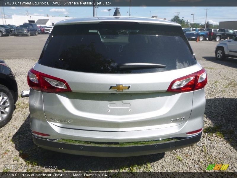 Silver Ice Metallic / Jet Black 2020 Chevrolet Equinox LT AWD