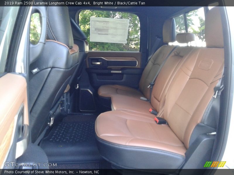 Rear Seat of 2019 2500 Laramie Longhorn Crew Cab 4x4