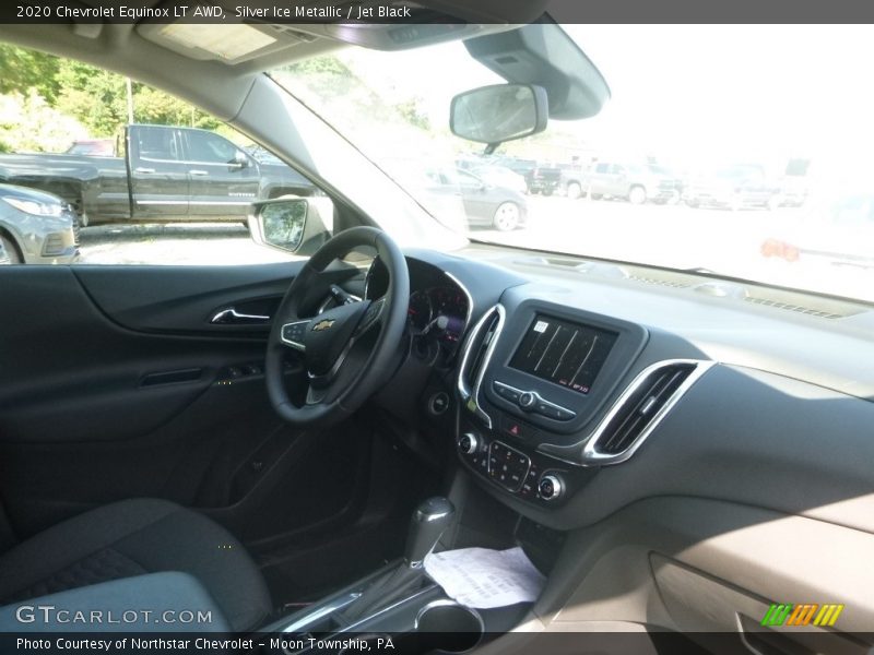 Silver Ice Metallic / Jet Black 2020 Chevrolet Equinox LT AWD