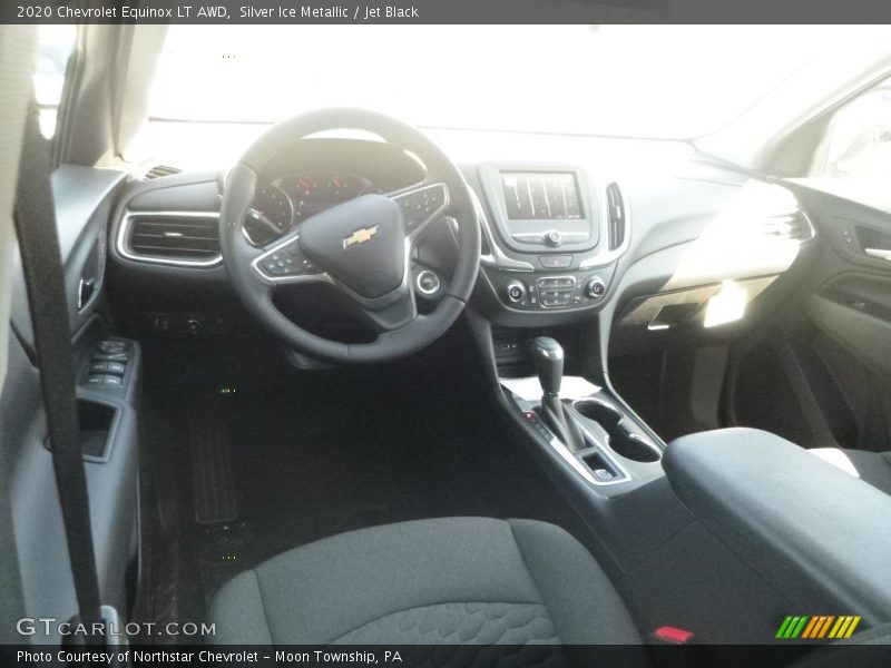 Silver Ice Metallic / Jet Black 2020 Chevrolet Equinox LT AWD