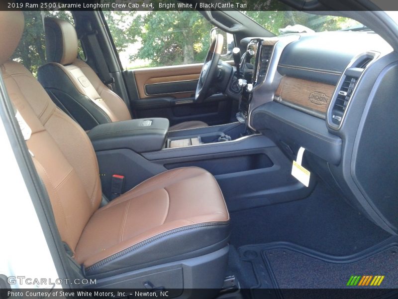 Front Seat of 2019 2500 Laramie Longhorn Crew Cab 4x4