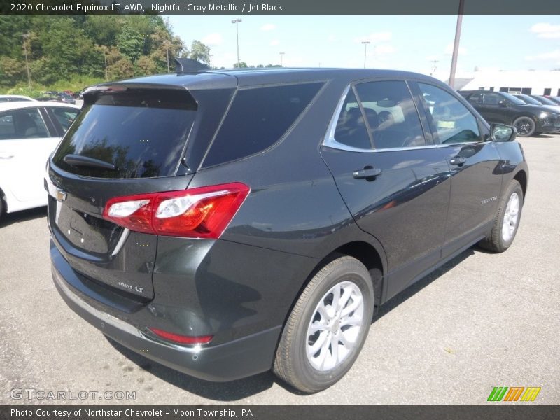 Nightfall Gray Metallic / Jet Black 2020 Chevrolet Equinox LT AWD
