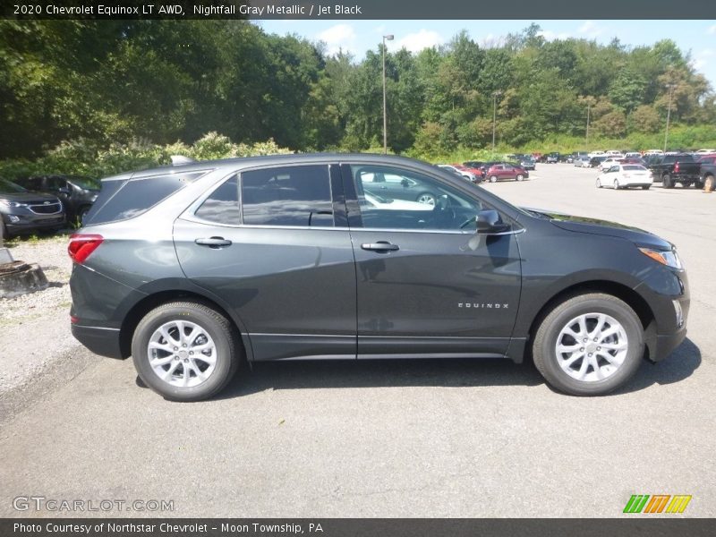 Nightfall Gray Metallic / Jet Black 2020 Chevrolet Equinox LT AWD