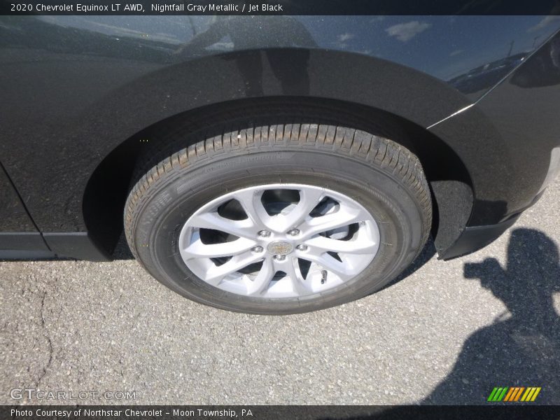 Nightfall Gray Metallic / Jet Black 2020 Chevrolet Equinox LT AWD
