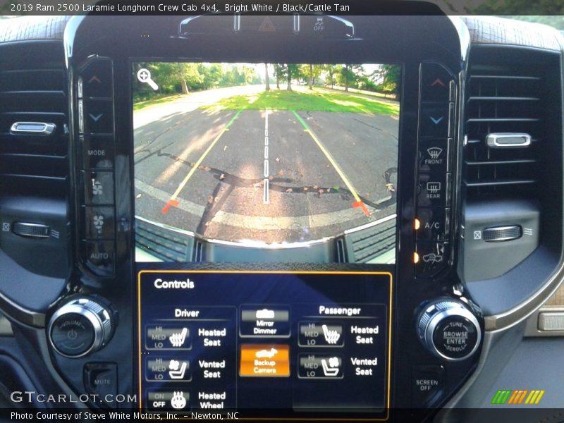 Controls of 2019 2500 Laramie Longhorn Crew Cab 4x4