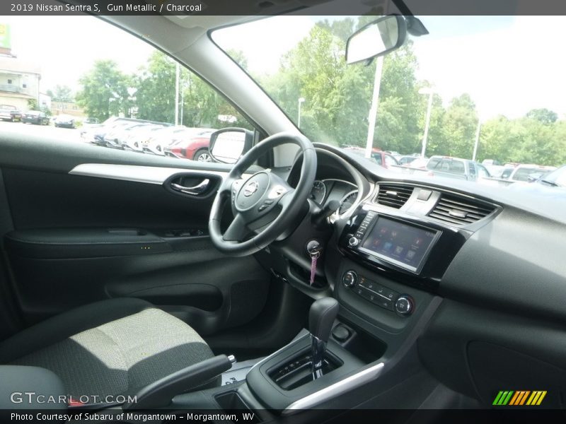 Gun Metallic / Charcoal 2019 Nissan Sentra S