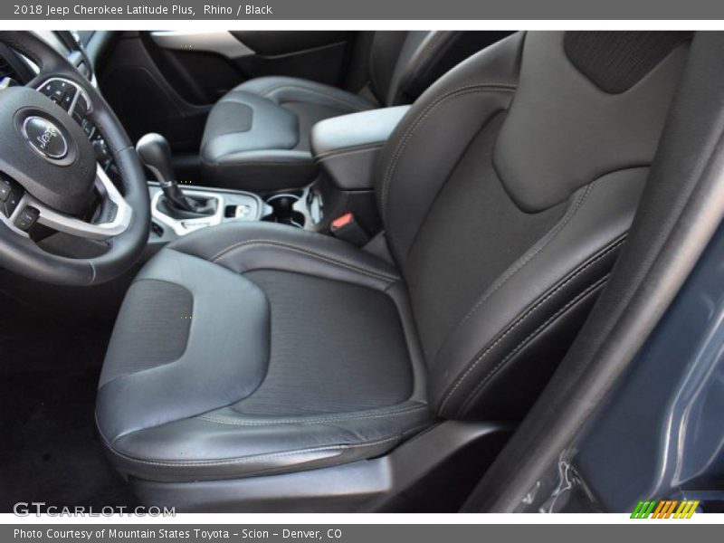Rhino / Black 2018 Jeep Cherokee Latitude Plus
