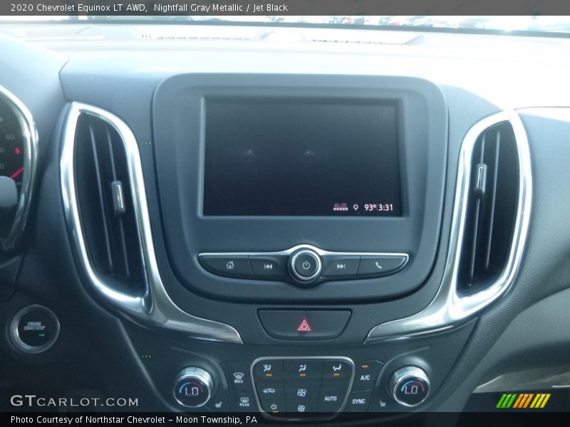 Nightfall Gray Metallic / Jet Black 2020 Chevrolet Equinox LT AWD