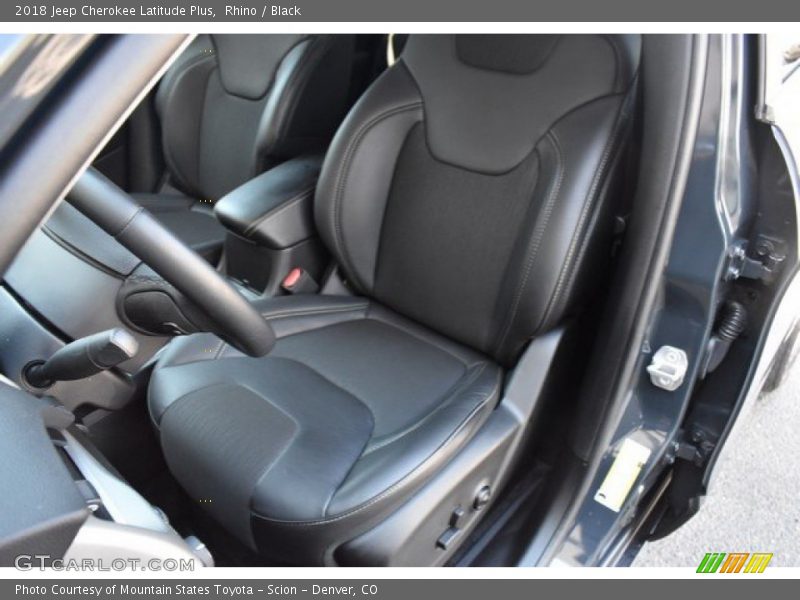 Rhino / Black 2018 Jeep Cherokee Latitude Plus