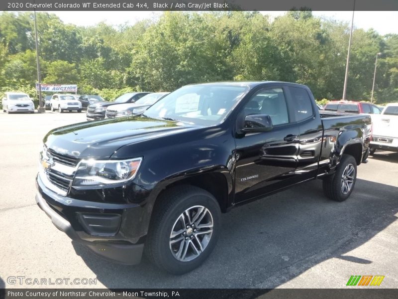 Black / Ash Gray/Jet Black 2020 Chevrolet Colorado WT Extended Cab 4x4