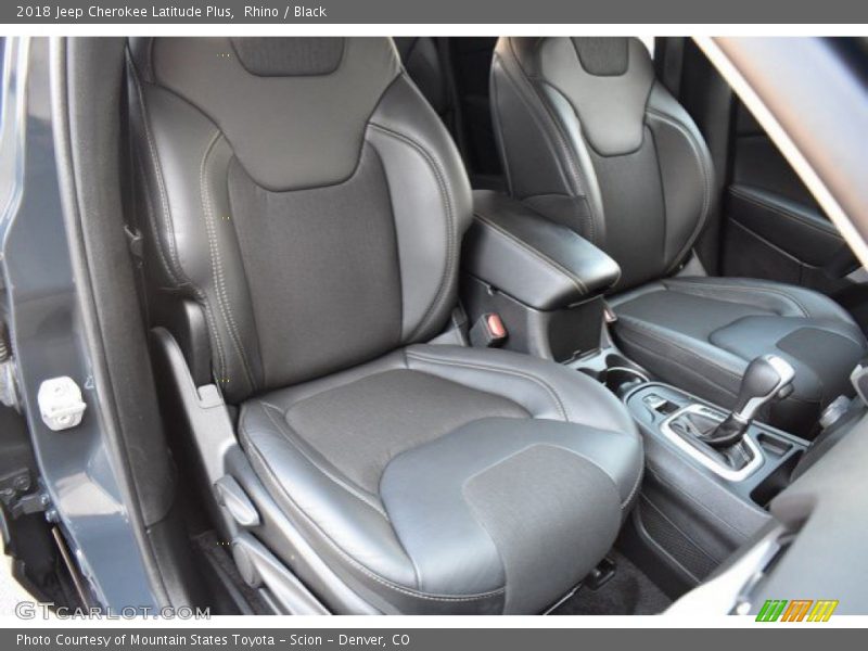 Rhino / Black 2018 Jeep Cherokee Latitude Plus