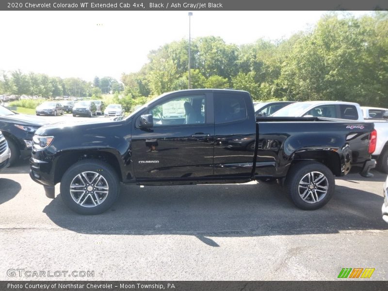 Black / Ash Gray/Jet Black 2020 Chevrolet Colorado WT Extended Cab 4x4