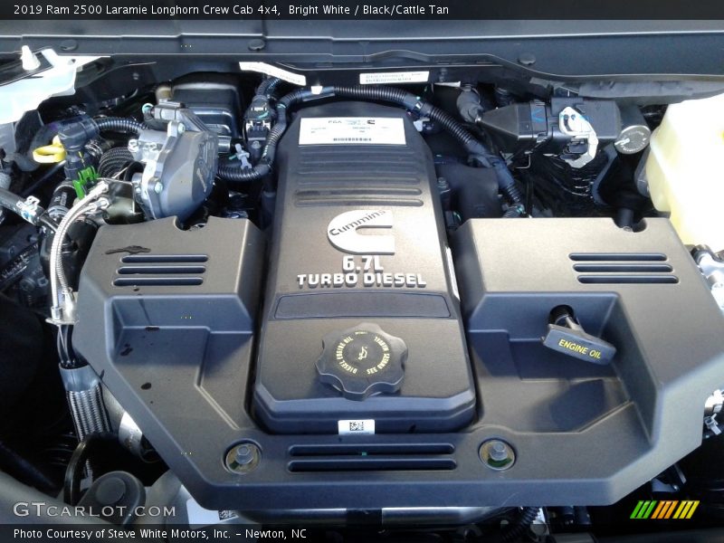  2019 2500 Laramie Longhorn Crew Cab 4x4 Engine - 6.7 Liter OHV 24-Valve Cummins Turbo-Diesel Inline 6 Cylinder