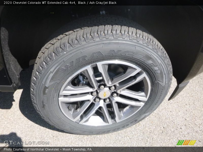Black / Ash Gray/Jet Black 2020 Chevrolet Colorado WT Extended Cab 4x4
