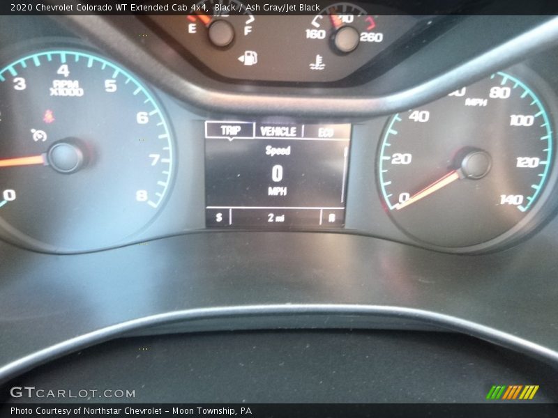 Black / Ash Gray/Jet Black 2020 Chevrolet Colorado WT Extended Cab 4x4