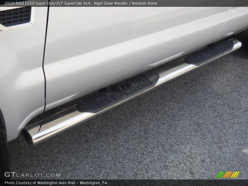 Ingot Silver Metallic / Medium Stone 2010 Ford F250 Super Duty XLT SuperCab 4x4
