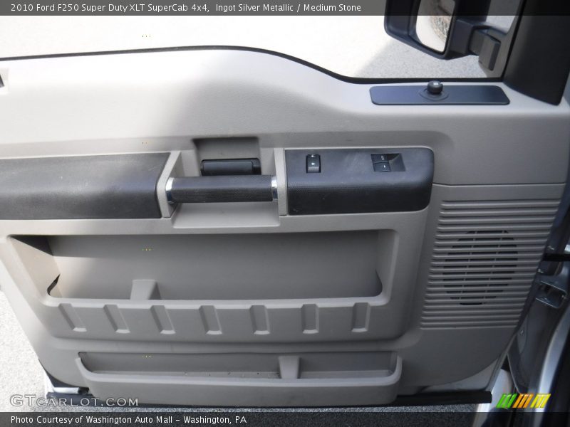 Ingot Silver Metallic / Medium Stone 2010 Ford F250 Super Duty XLT SuperCab 4x4