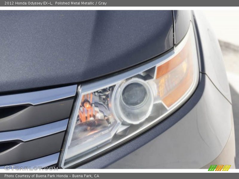 Polished Metal Metallic / Gray 2012 Honda Odyssey EX-L