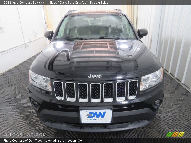 Black / Dark Slate Gray/Light Pebble Beige 2012 Jeep Compass Sport 4x4