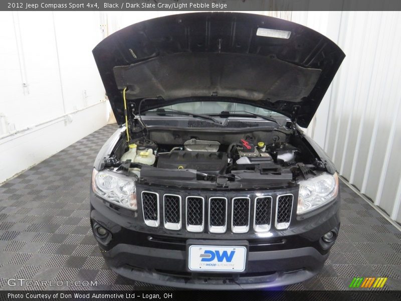 Black / Dark Slate Gray/Light Pebble Beige 2012 Jeep Compass Sport 4x4